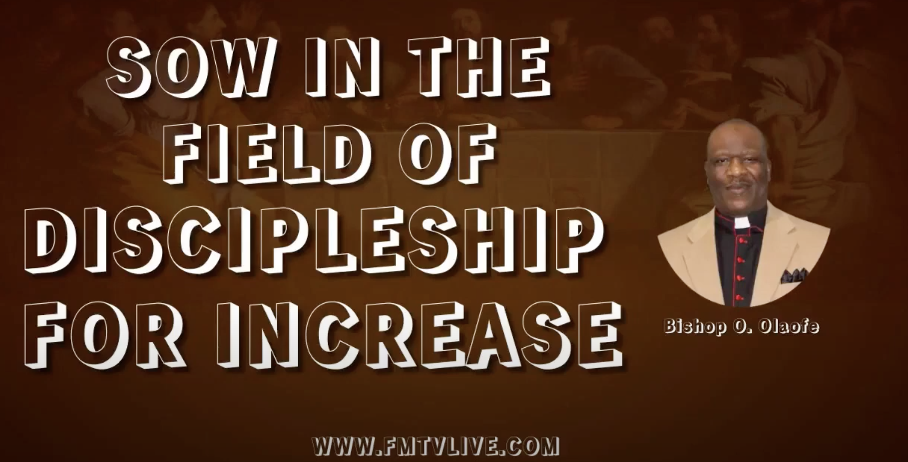 Sow In The Field Of Discipleship